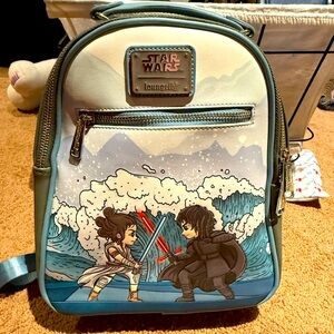 Loungefly Rey and Kylo Ren Mini Backpack